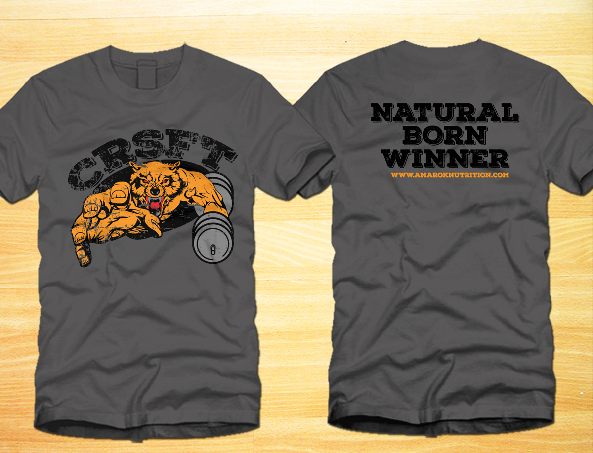 T-shirt Design by Club Flyer Studios for Amarok Nutrition | Design #11665486
