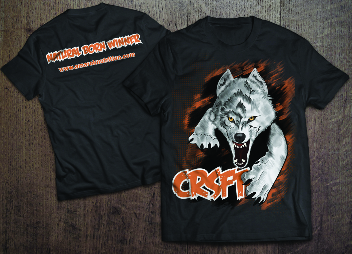 T-shirt Design by SAI DESIGNS for Amarok Nutrition | Design #11678195