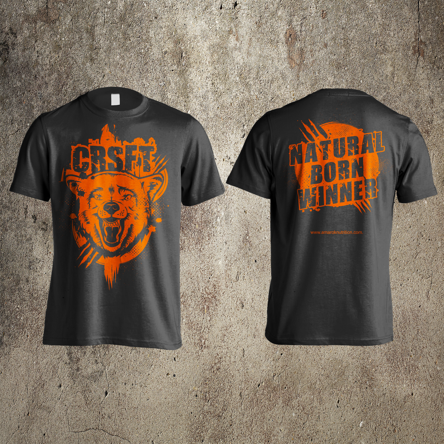 Diseño de Camiseta por dax234 para Amarok Nutrition | Diseño #11665570