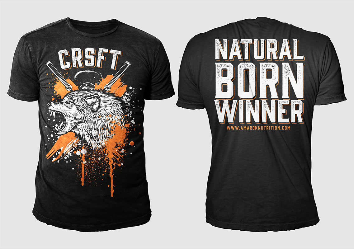 Design de T-shirt par 777SKY pour Amarok Nutrition | Design #11669661