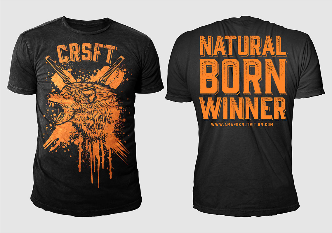 Diseño de Camiseta por 777SKY para Amarok Nutrition | Diseño #11682423