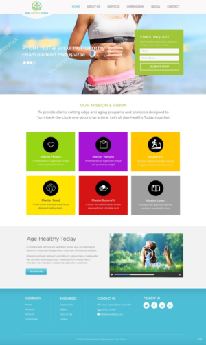 Web Design by pb for this project | Design: #11643814