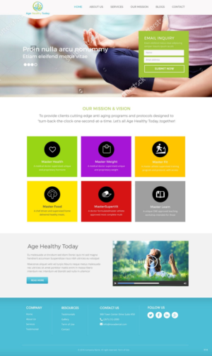 Web Design by pb for this project | Design: #11643815