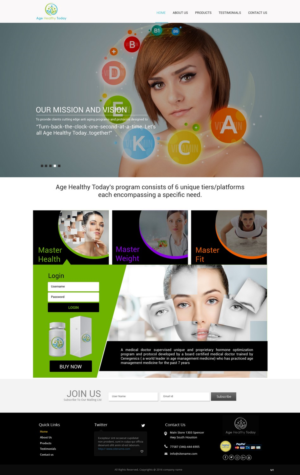 Web Design by pb for this project | Design: #11651534