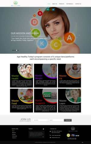 Web Design by pb for this project | Design: #11651535