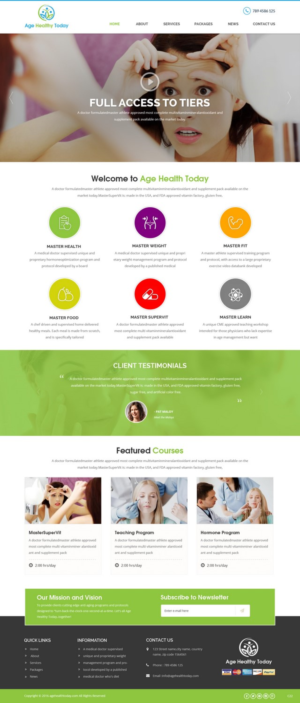 Web Design by pb for this project | Design: #11651536