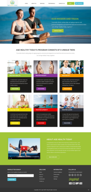 Web Design by pb for this project | Design: #11651537