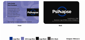 Business Card Design by wei