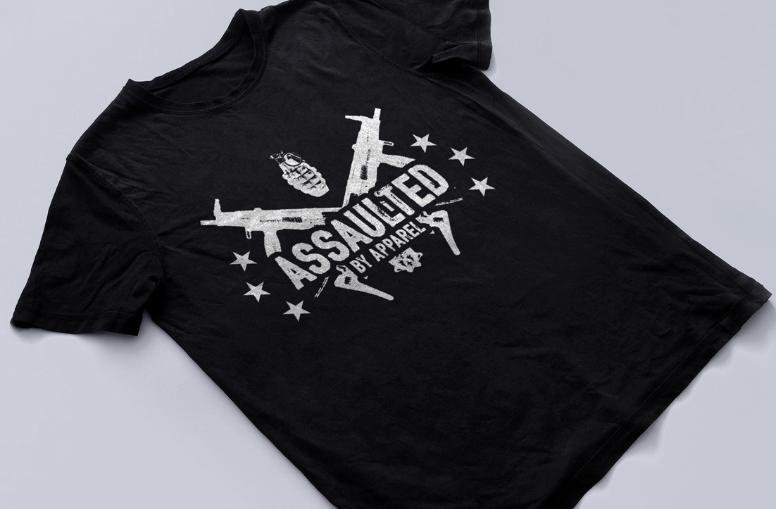 Logo Design by GLDesigns for Assaulted by apparel  | Design #11650212
