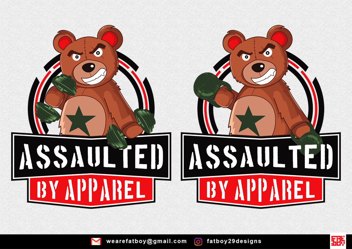 Logo Design by Fatboy Graphic for Assaulted by apparel  | Design #11737703