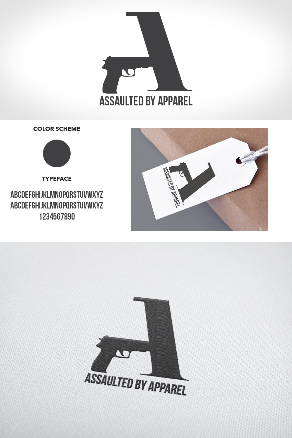 Logo Design by Zane_Graph_Design for Assaulted by apparel  | Design #11756550