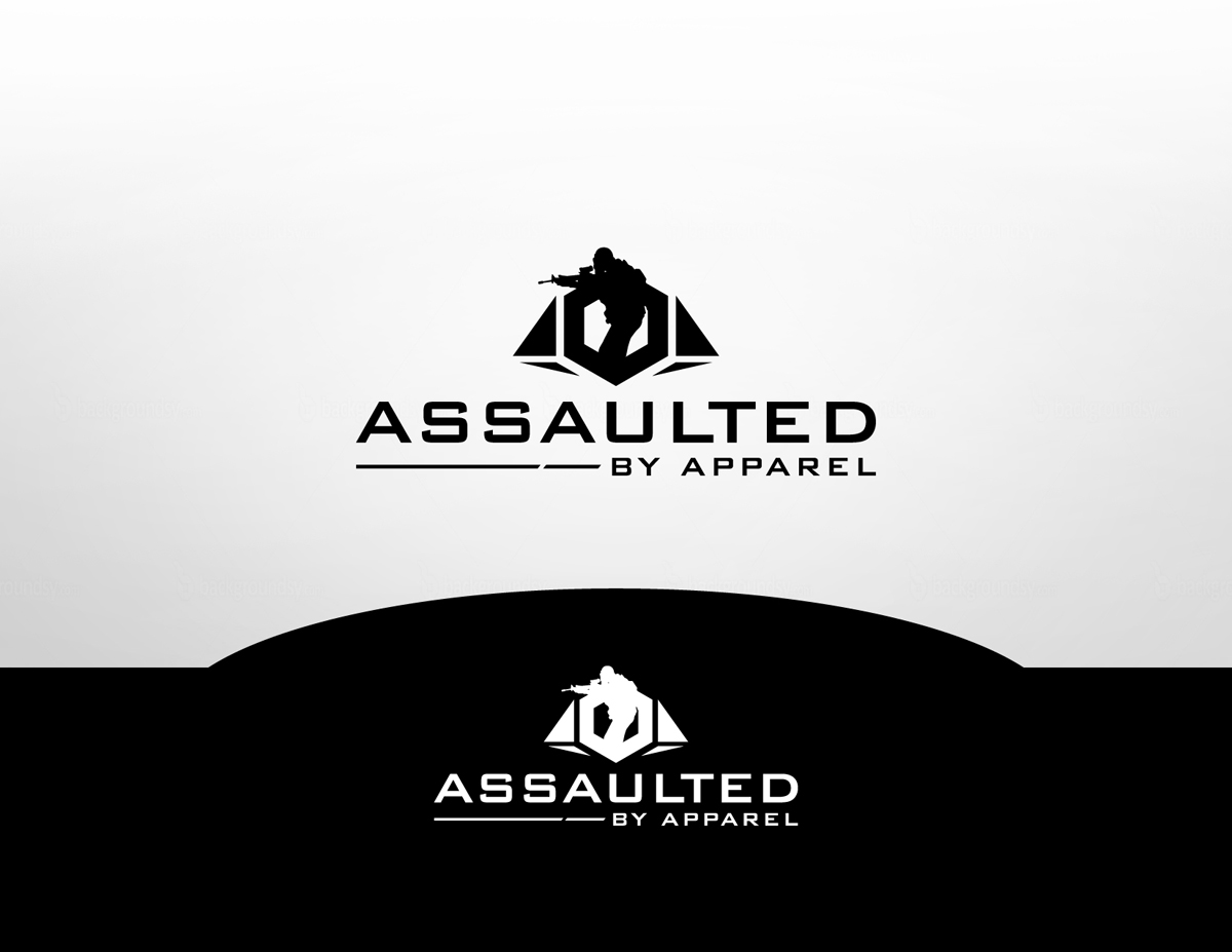 Logo Design by BlacknWhite Konzept for Assaulted by apparel  | Design #11721425