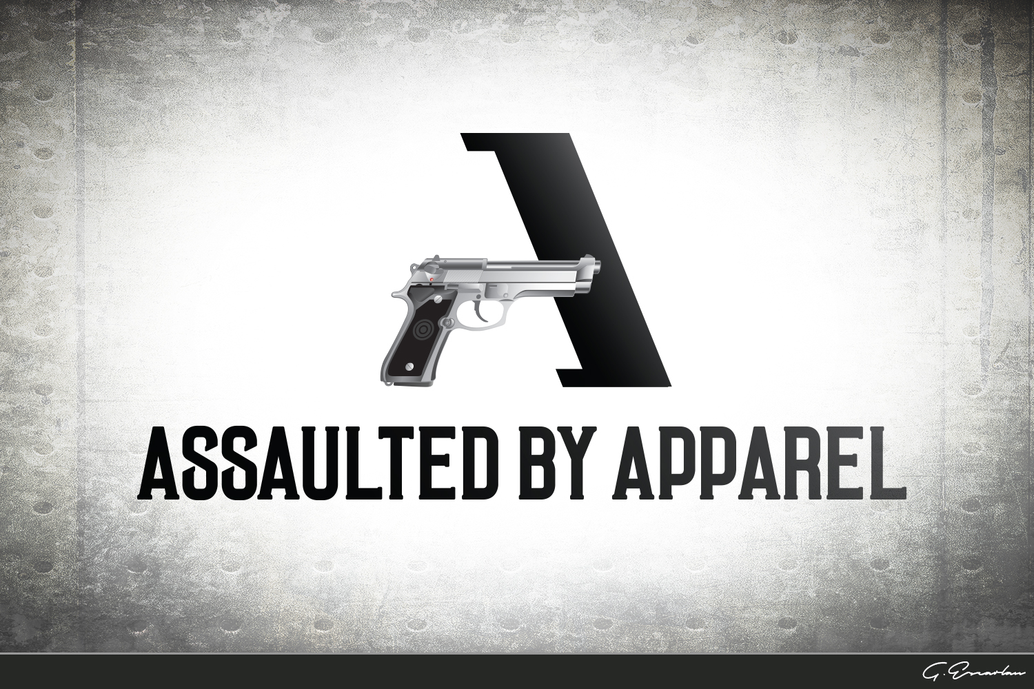 Logo Design by gekgrfx for Assaulted by apparel  | Design #11753455