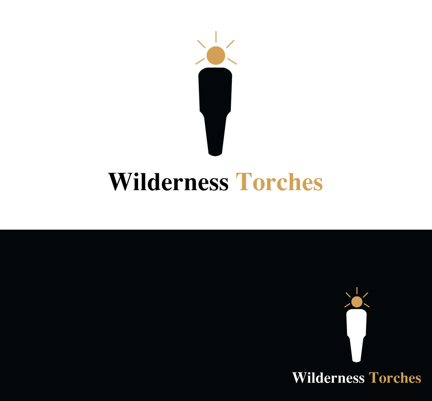 Logo Design by MAK45 for Wilderness Torches Limited | Design #11971186