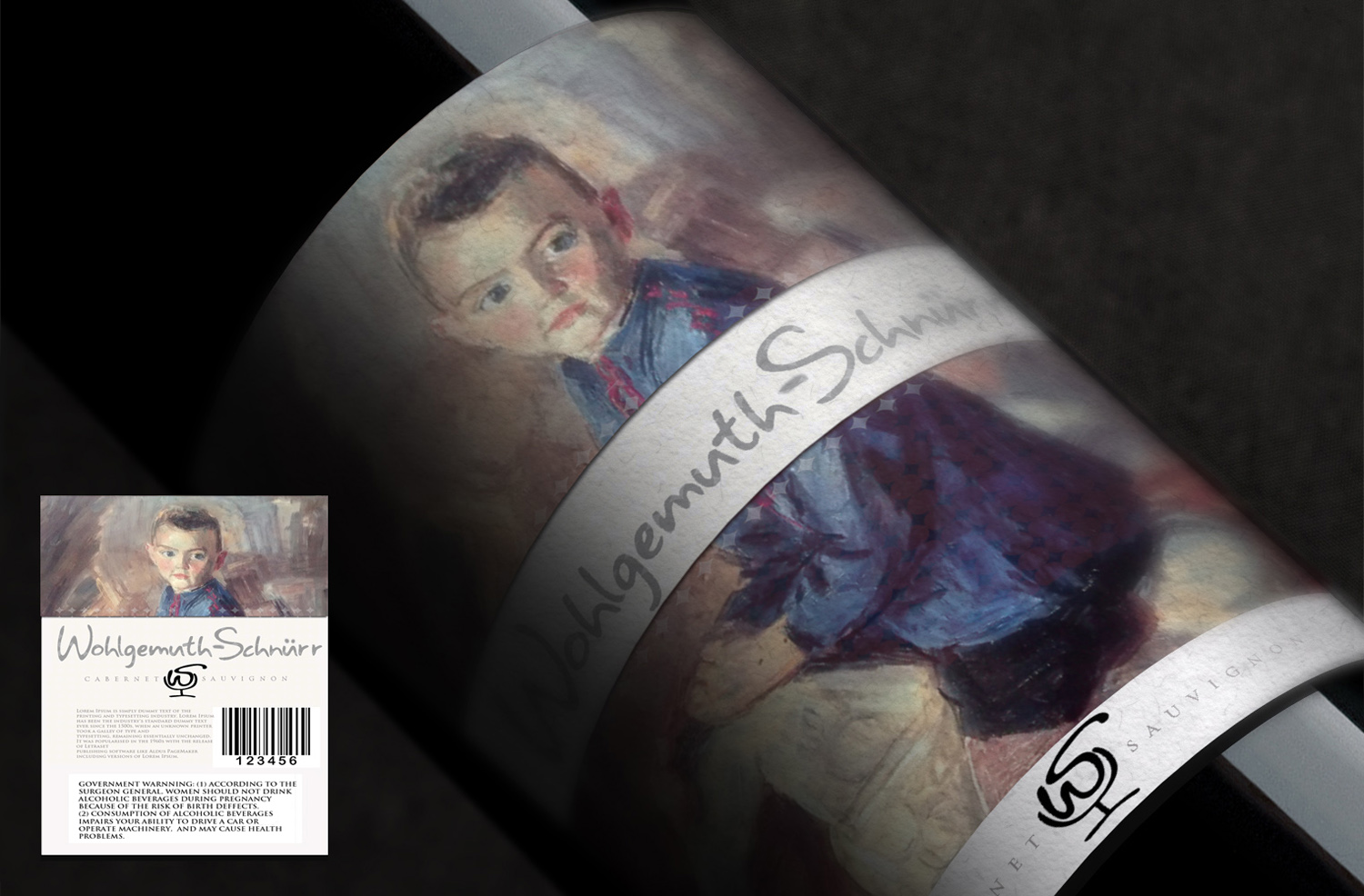 Diseño de Etiqueta por Gagilend para Weingut Wohlgemuth-Schnuerr | Diseño #11788247