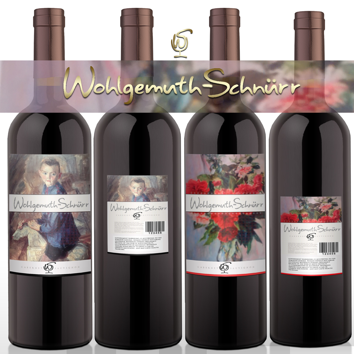 Label Design by Gagilend for Weingut Wohlgemuth-Schnuerr | Design #11800867