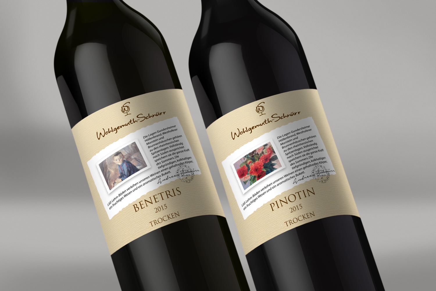 Label Design by Shark1 for Weingut Wohlgemuth-Schnuerr | Design #11754769
