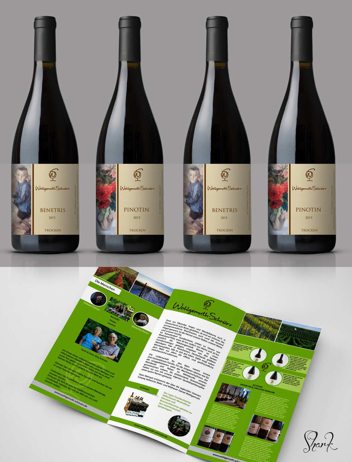 Label Design by Shark1 for Weingut Wohlgemuth-Schnuerr | Design #11787493