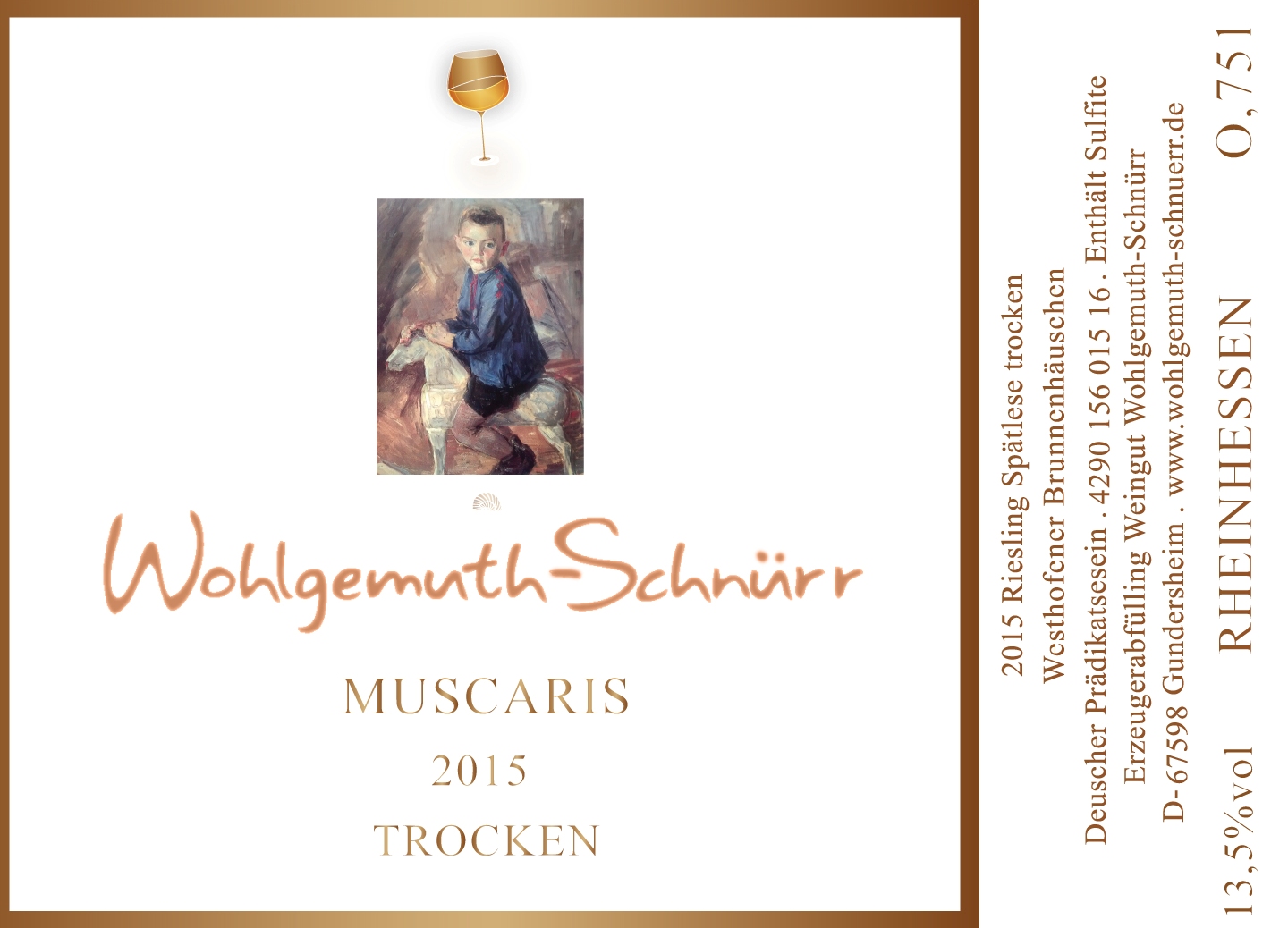 Label Design by On Time for Weingut Wohlgemuth-Schnuerr | Design #11797922