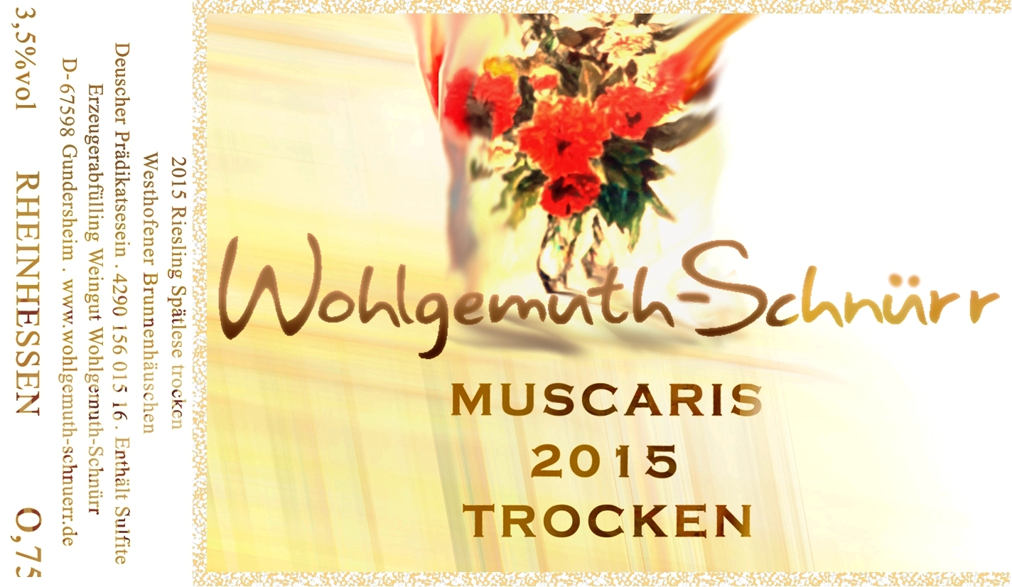Label Design by On Time for Weingut Wohlgemuth-Schnuerr | Design #11837952