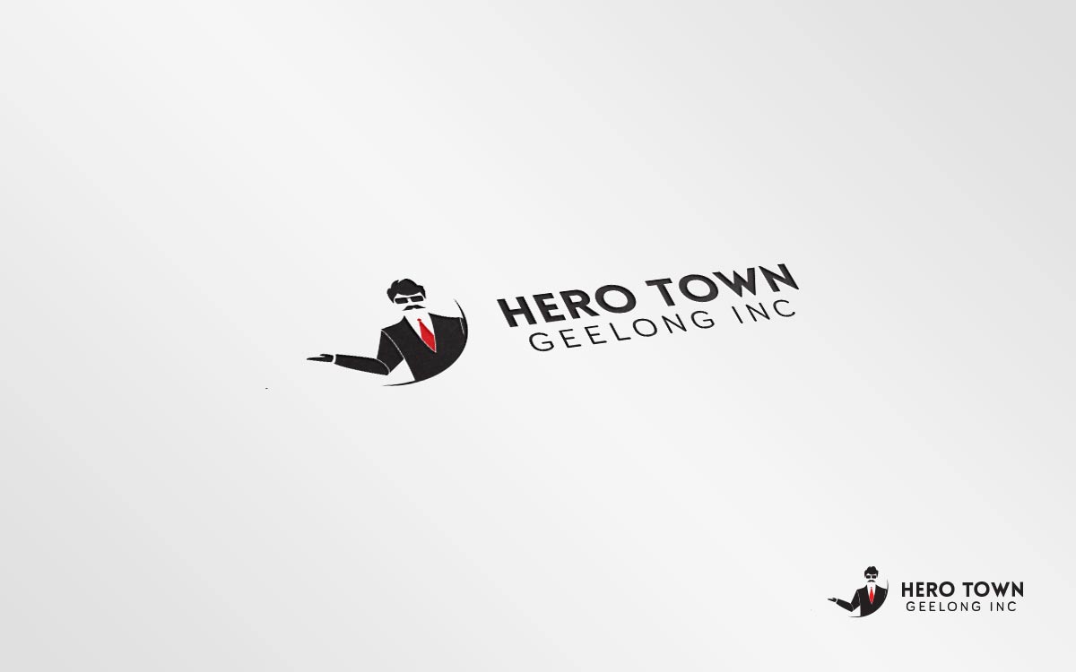 Logo Design by Artsenal for Hero Town Geelong Inc. | Design #11768772