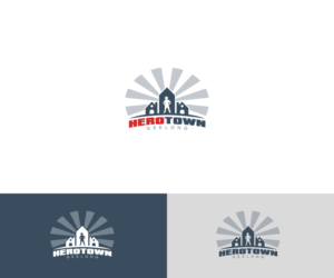 Logo-Design von cheez_O für Hero Town Geelong Inc. | Design: #11632989