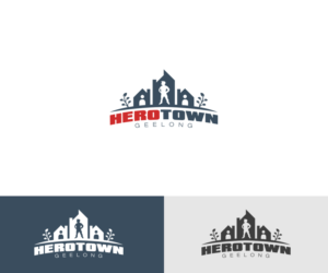 Logo-Design von cheez_O für Hero Town Geelong Inc. | Design: #11635777