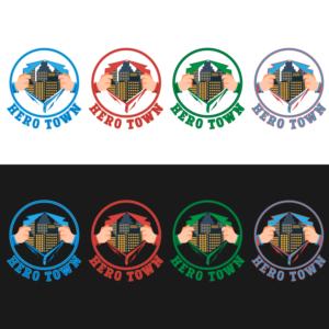 Logo Design by Kashif Latif for Hero Town Geelong Inc. | Design #11641069