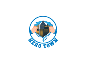 Logo-Design von Kashif Latif für Hero Town Geelong Inc. | Design: #11692046