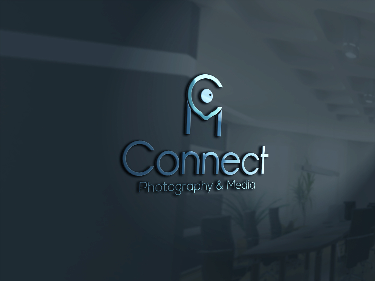 Logo Design by Zeeshan Ali for Connect Photography and Media | Design #11631680