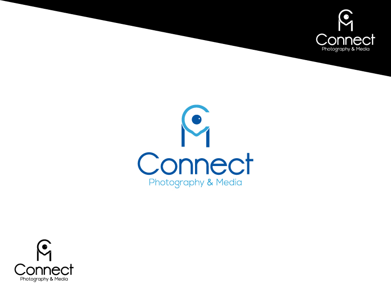 Logo Design by Zeeshan Ali for Connect Photography and Media | Design #11631682