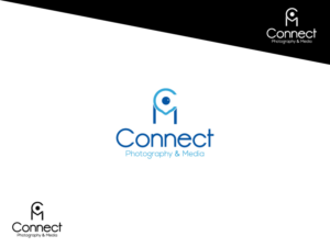 Logo Design by Zeeshan Ali for Connect Photography and Media | Design: #11631682