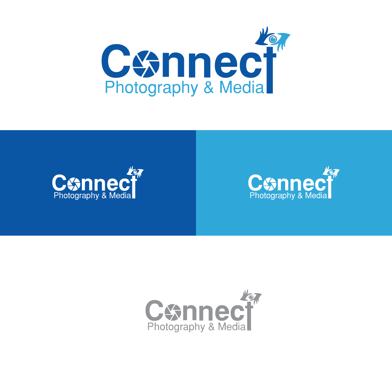 Logo Design by waqasghouri549 for Connect Photography and Media | Design #11637519