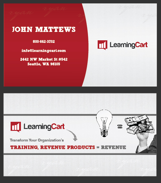 Visitenkarten-Design von RLGraphics für Big Step Consulting | Design #2341969