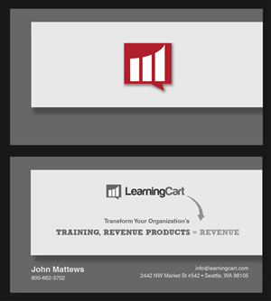 Business Card Design by RLGraphics for Big Step Consulting | Design: #2342260