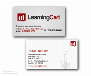Business Card Design by Matt B. for Big Step Consulting | Design: #2347332