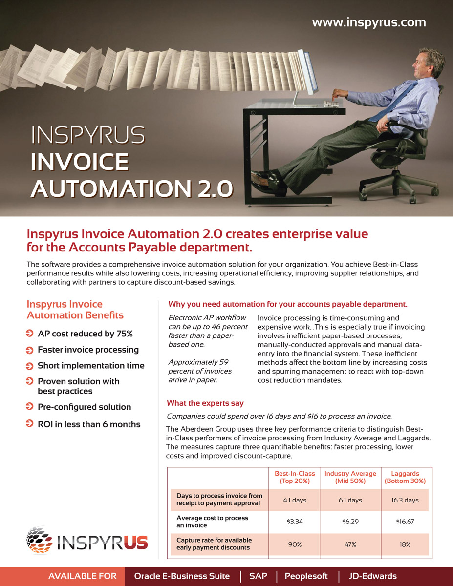 Design de Brochure par rkailas pour Inspyrus, Inc. | Design #2369791