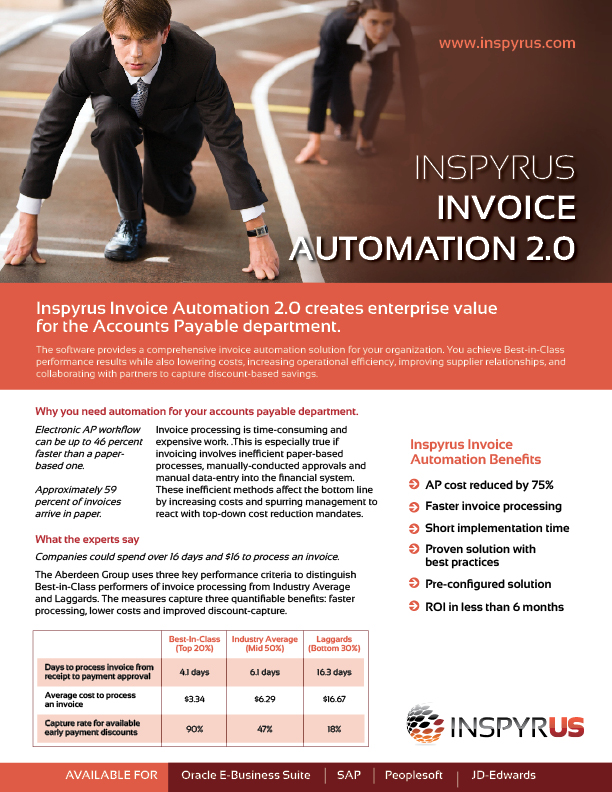 Diseño de Brochure por rkailas para Inspyrus, Inc. | Diseño #2371178