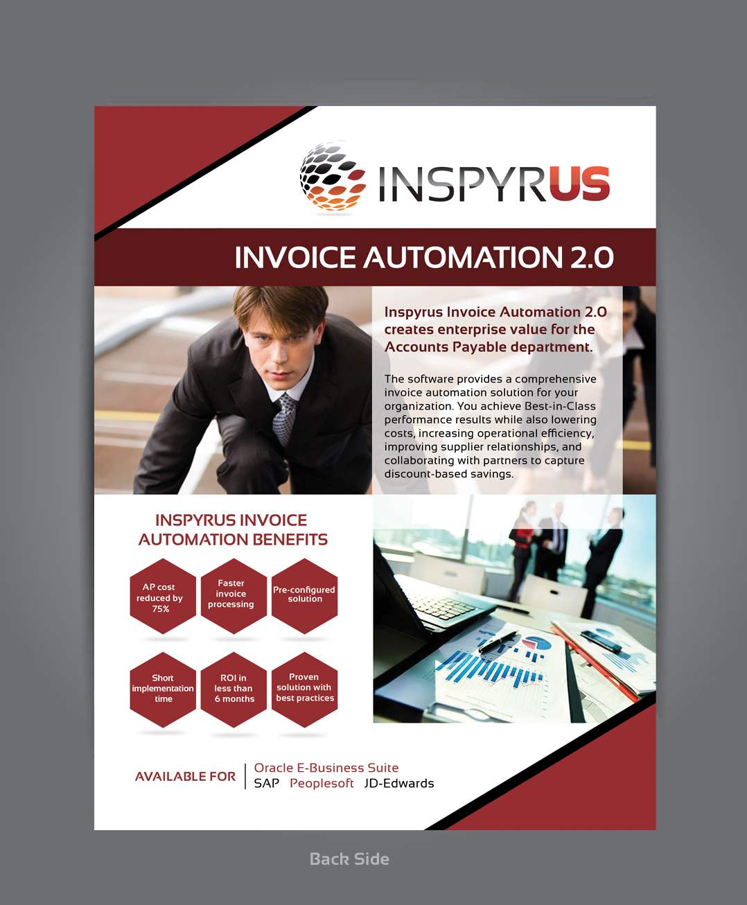 Brochure Design by abdul700 for Inspyrus, Inc. | Design #2365251
