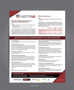 Design de Brochure par abdul700 pour Inspyrus, Inc. | Design : #2365287
