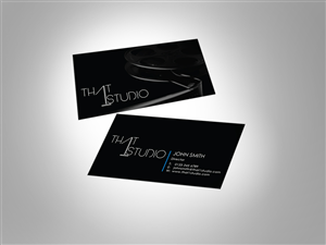 That One Studio Needs a Logo Designed | Business Card Design by MT