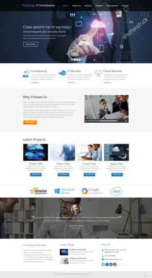 Web Design by pb for this project | Design: #11661777