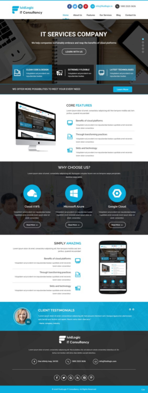 Web Design by pb for this project | Design: #11661786