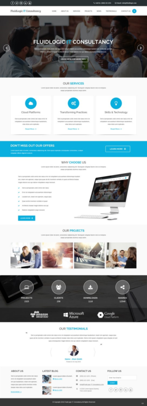 Web Design by pb for this project | Design: #11661789