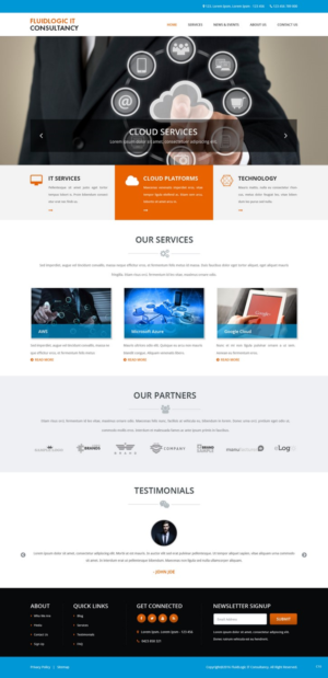 Web Design by pb for this project | Design: #11665093