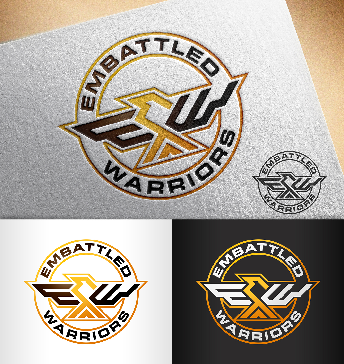 Logo-Design von nivleik für Embattled Warriors | Design #11644123