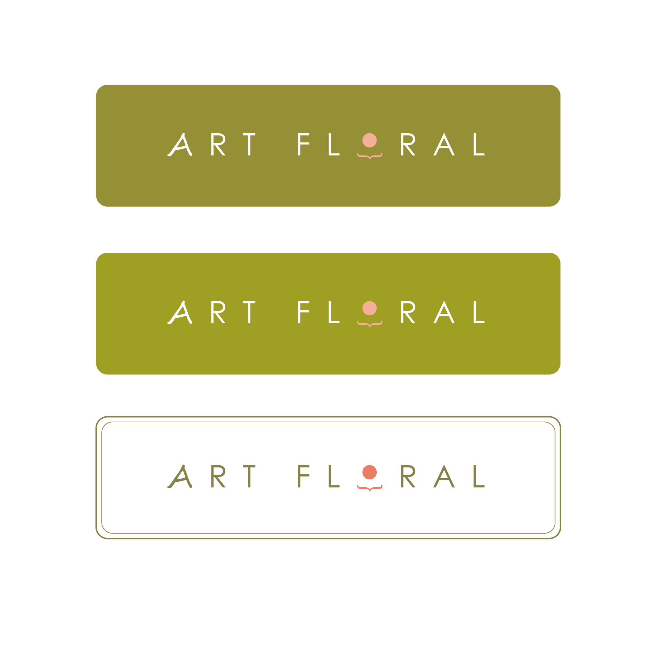 Logo Design by simple te design for art floral | Design #25973