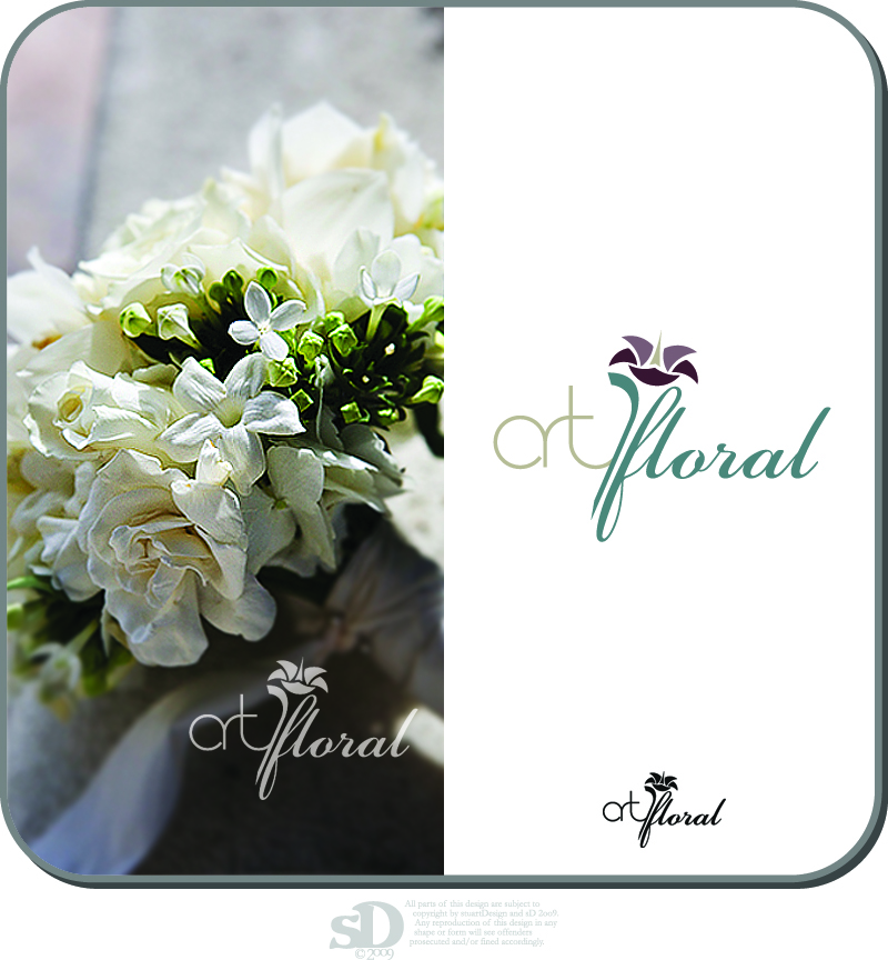 Logo Design by sD for art floral | Design #25207