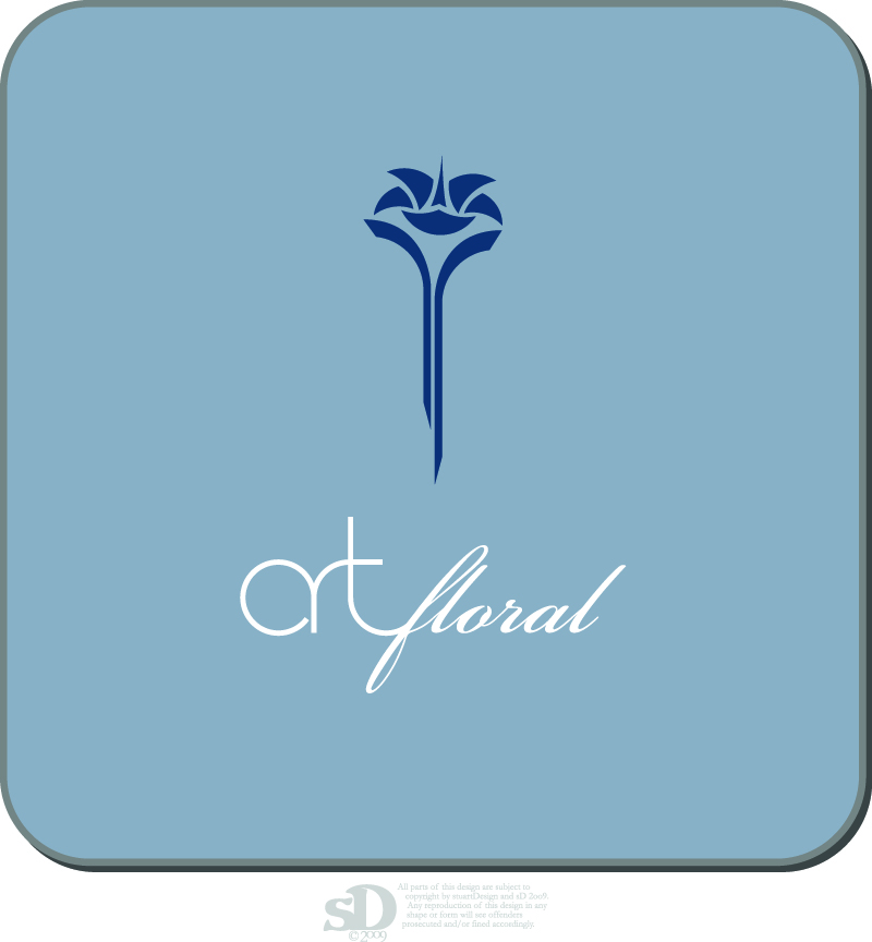Logo Design by sD for art floral | Design #25210