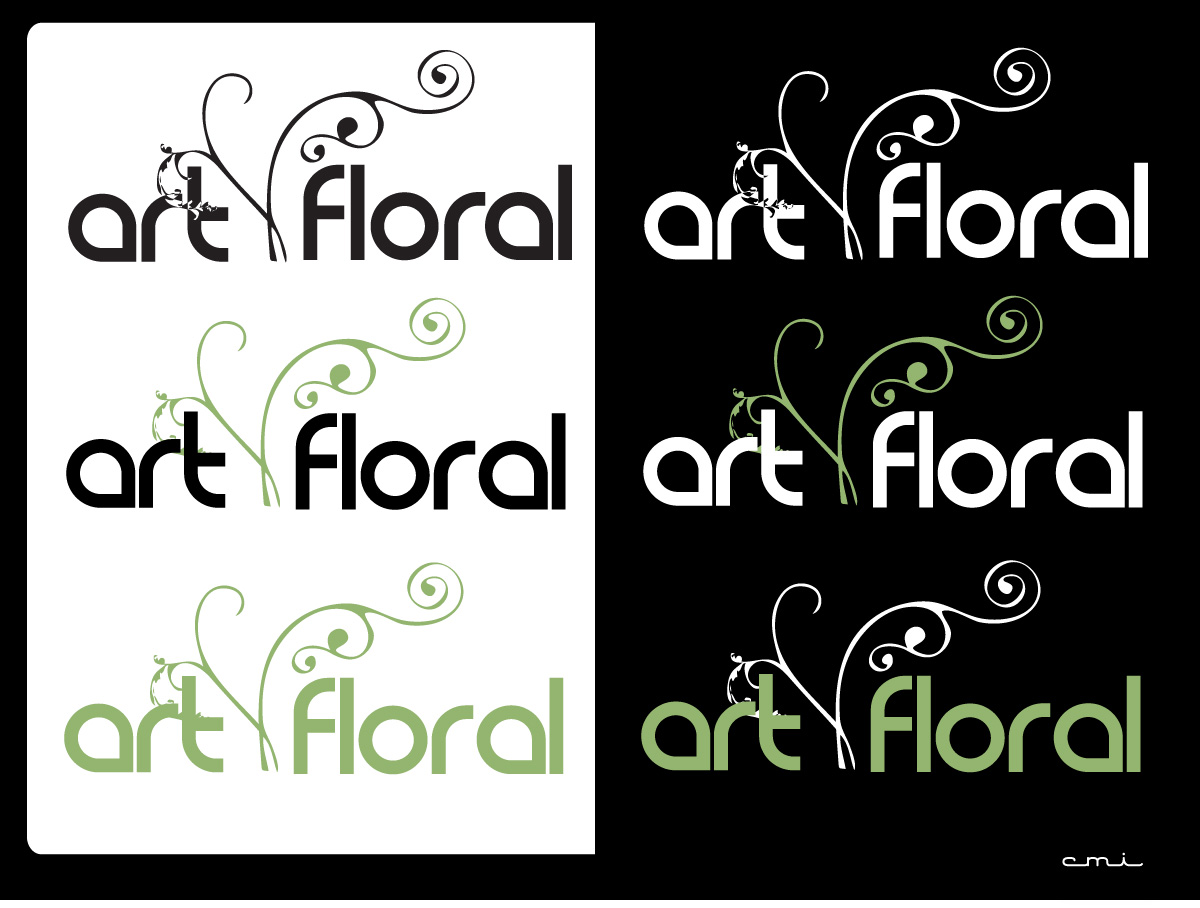 Logo Design by WAkland for art floral | Design #25340
